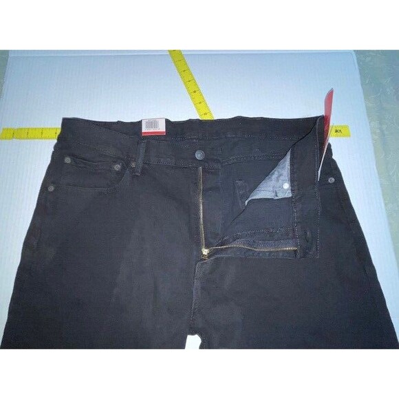 NWT Levis 511 Mens Sz 38x32 Slim Straight Leg Stretch Black 5 Pocket Jeans - Picture 14 of 16